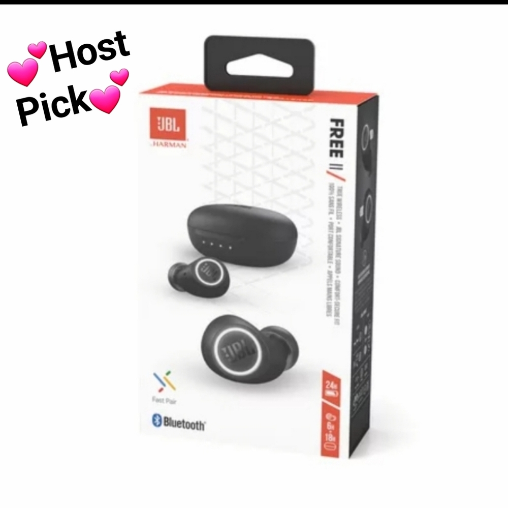 ❤5X HP❤NIB JBL FREE II WIRELESS EARBUDS❤